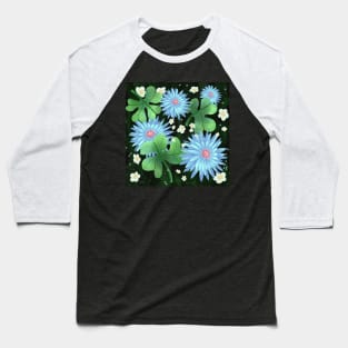 Floral print Baseball T-Shirt